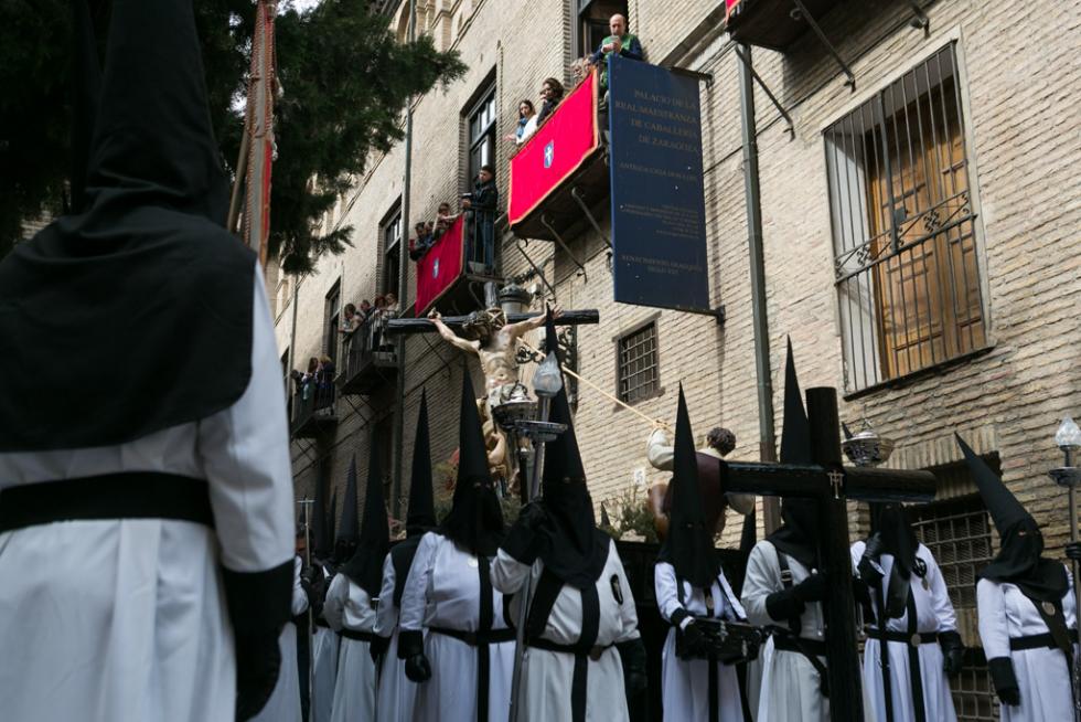 SEMANA SANTA 2019 PROCESION DE LA EXALTACION REAL MAESTRANZA DE CABALLERIA / 18-04-2019 / FOTO: ARANZAZU NAVARRO