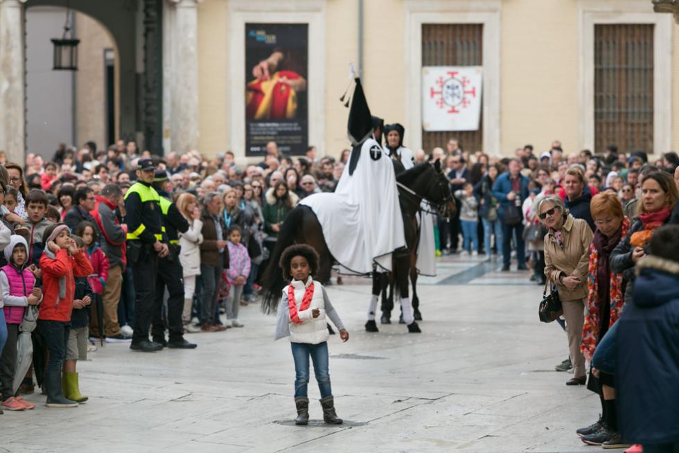 SEMANA SANTA 2019 PROCESION DE LA EXALTACION REAL MAESTRANZA DE CABALLERIA / 18-04-2019 / FOTO: ARANZAZU NAVARRO