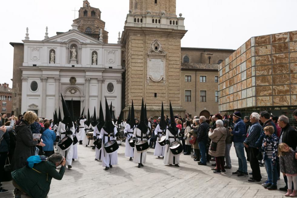 SEMANA SANTA 2019 PROCESION DE LA EXALTACION REAL MAESTRANZA DE CABALLERIA / 18-04-2019 / FOTO: ARANZAZU NAVARRO