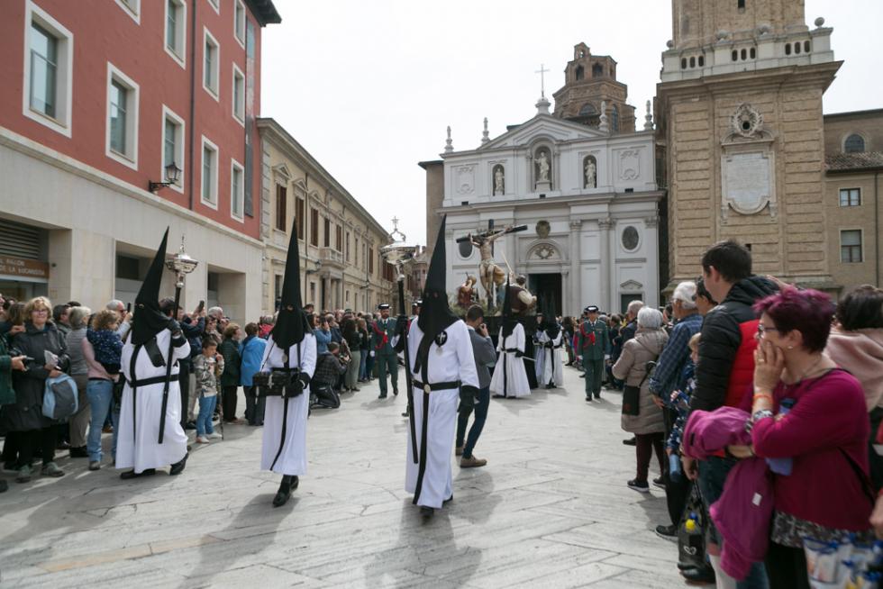 SEMANA SANTA 2019 PROCESION DE LA EXALTACION REAL MAESTRANZA DE CABALLERIA / 18-04-2019 / FOTO: ARANZAZU NAVARRO