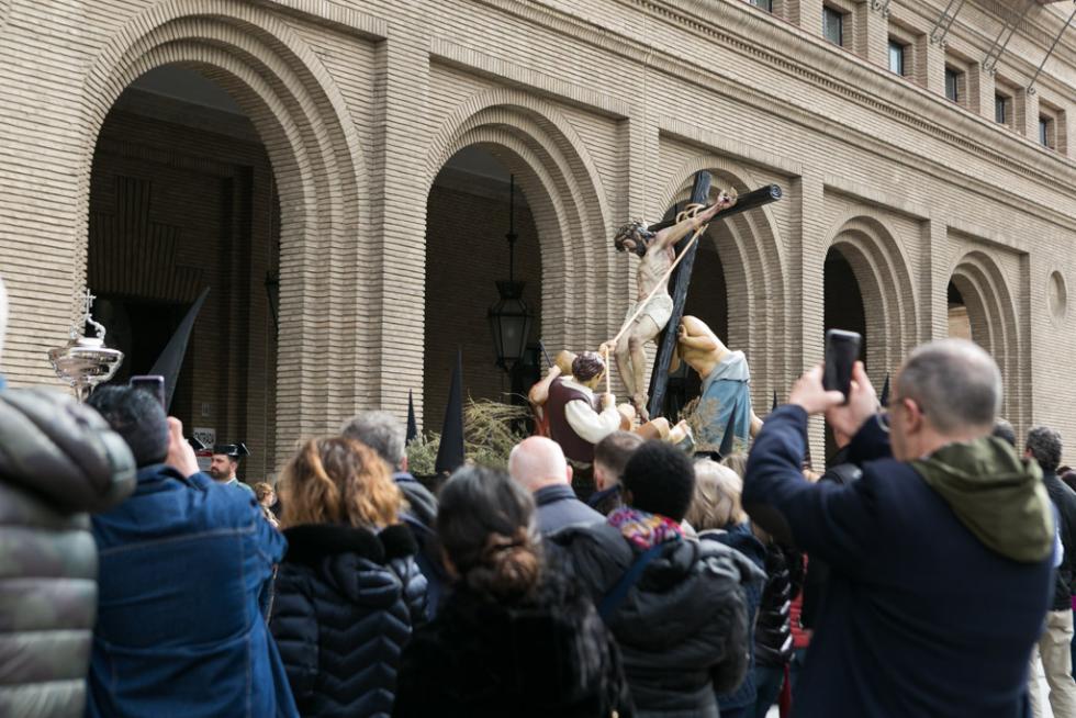 SEMANA SANTA 2019 PROCESION DE LA EXALTACION REAL MAESTRANZA DE CABALLERIA / 18-04-2019 / FOTO: ARANZAZU NAVARRO