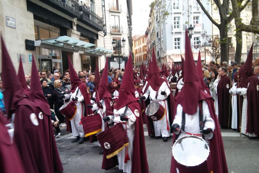 Procesión del Santo Entierro en Zaragoza