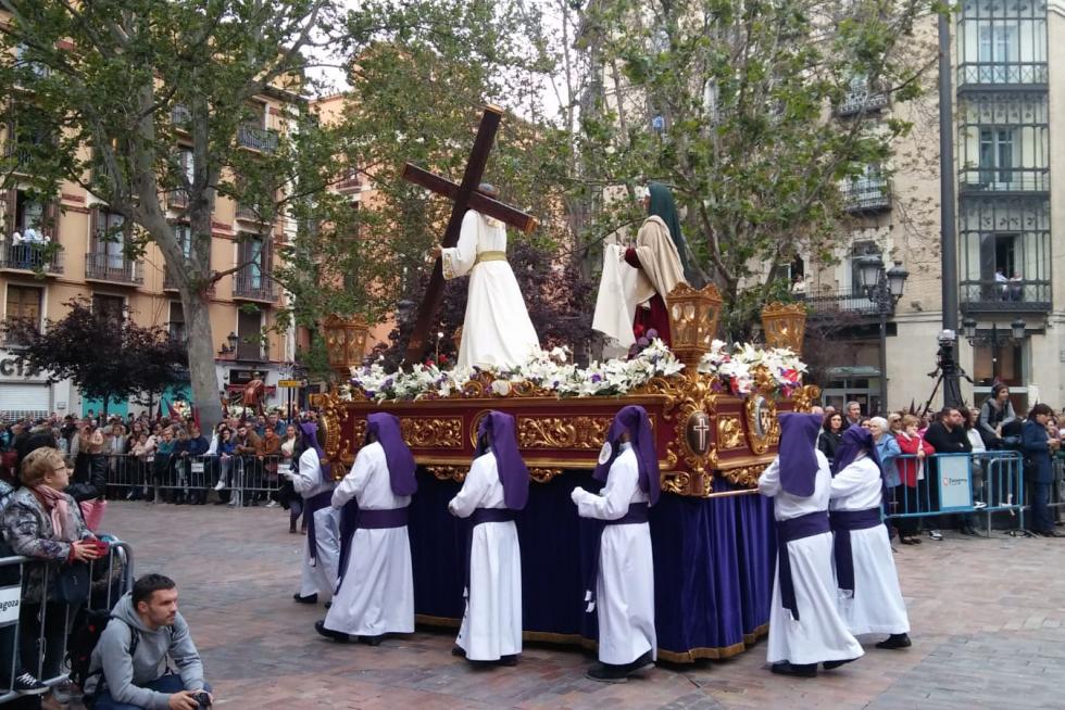 Procesión del Santo Entierro en Zaragoza