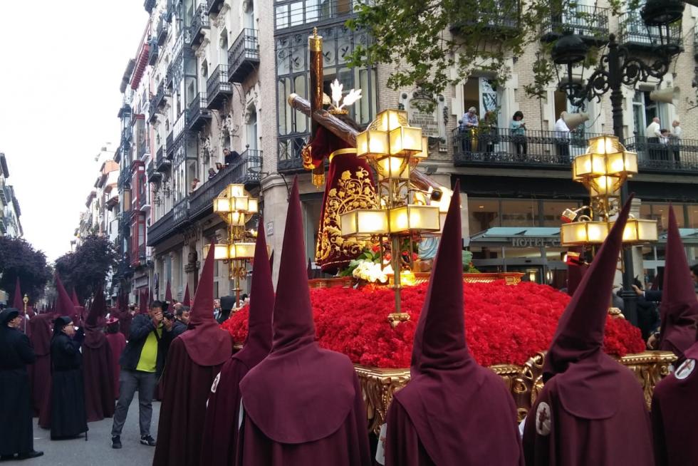 Procesión del Santo Entierro en Zaragoza