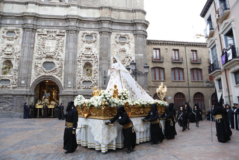 Procesión del Santo Entierro en Zaragoza