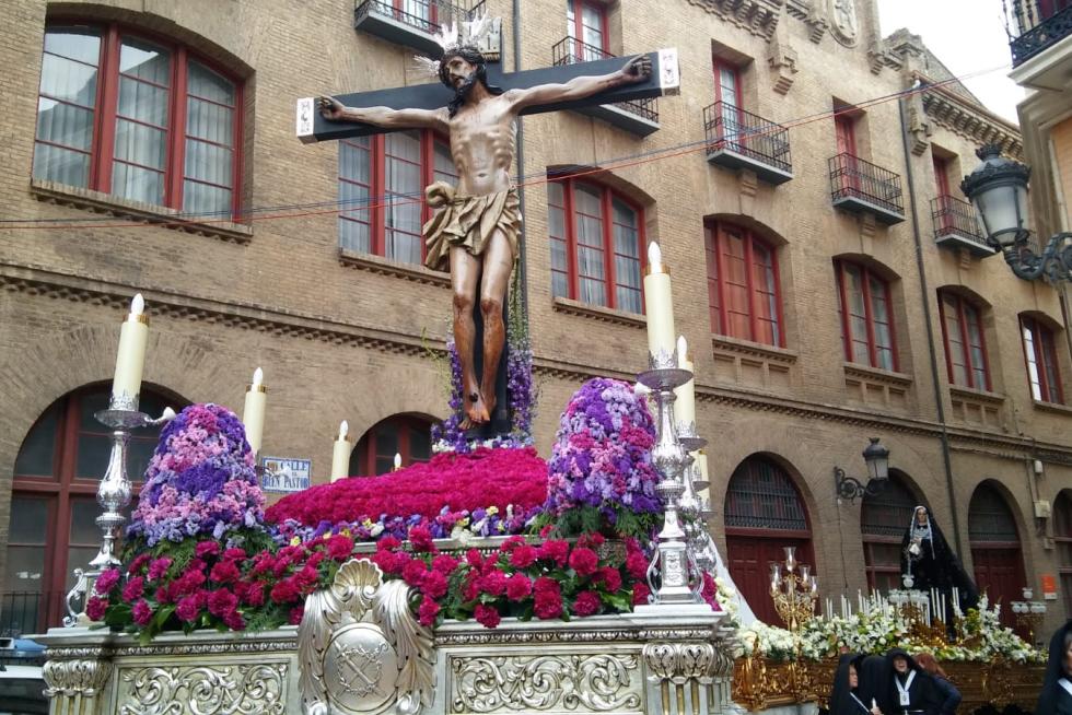 Procesión del Santo Entierro en Zaragoza