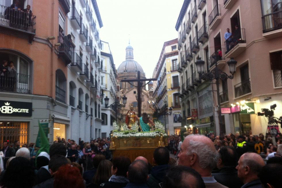 Procesión del Santo Entierro en Zaragoza