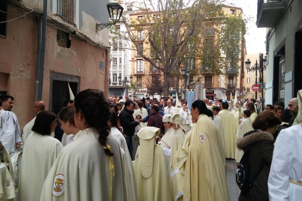 Procesión del Santo Entierro en Zaragoza