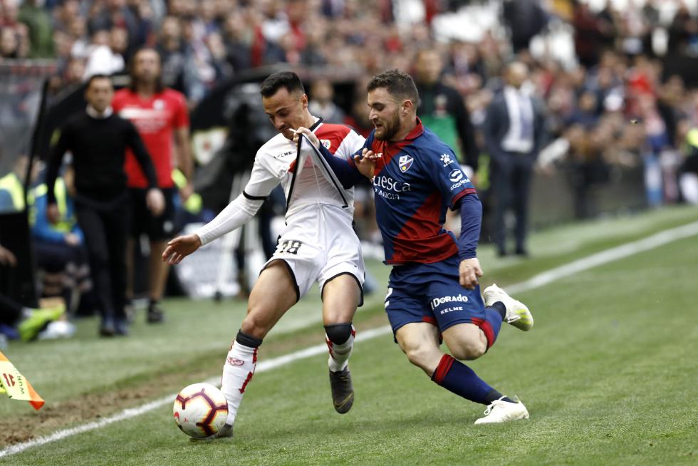 Encuentro entre el Rayo Vallecano y la SD Huesca.