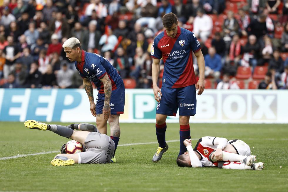 Encuentro entre el Rayo Vallecano y la SD Huesca.