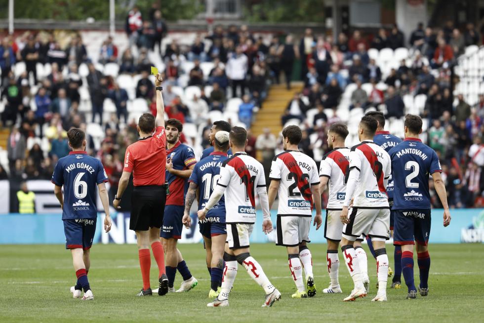 Encuentro entre el Rayo Vallecano y la SD Huesca.
