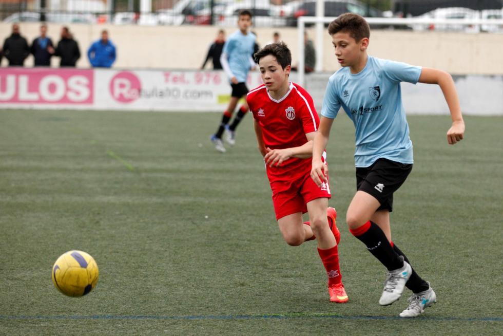 Fútbol. Aragón Promesas Alevín- San Gregorio vs. Montecarlo.