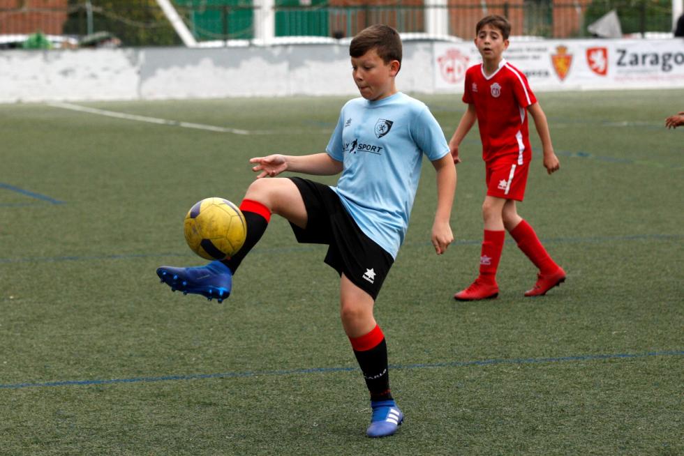 Fútbol. Aragón Promesas Alevín- San Gregorio vs. Montecarlo.