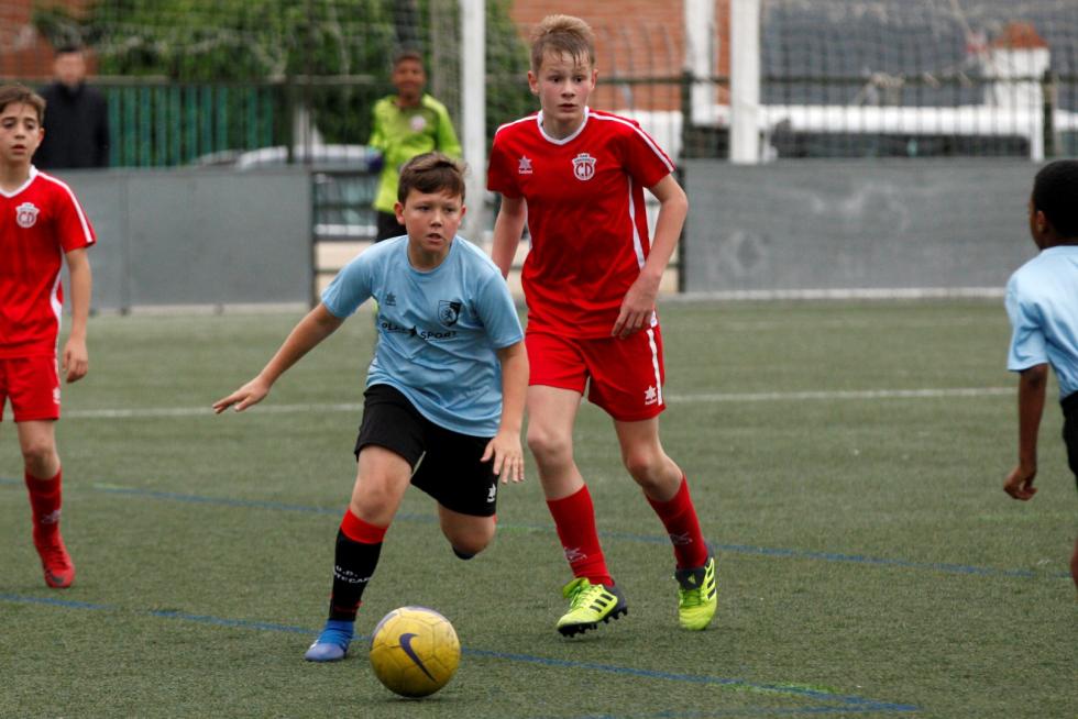 Fútbol. Aragón Promesas Alevín- San Gregorio vs. Montecarlo.