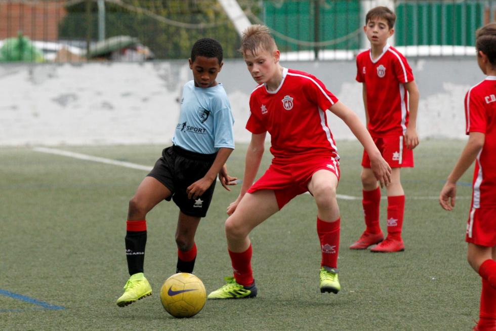 Fútbol. Aragón Promesas Alevín- San Gregorio vs. Montecarlo.