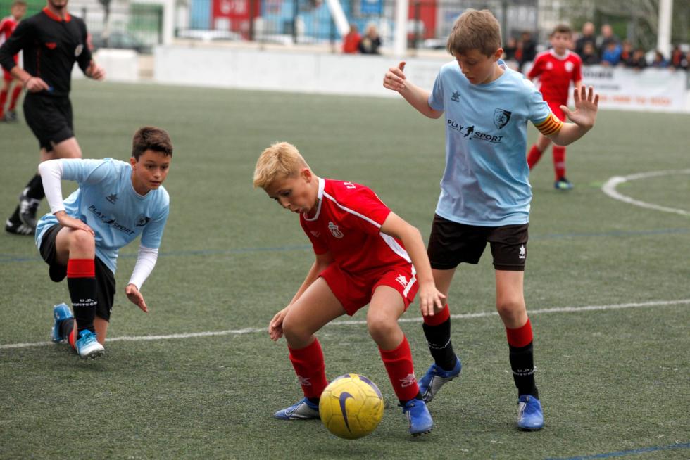 Fútbol. Aragón Promesas Alevín- San Gregorio vs. Montecarlo.