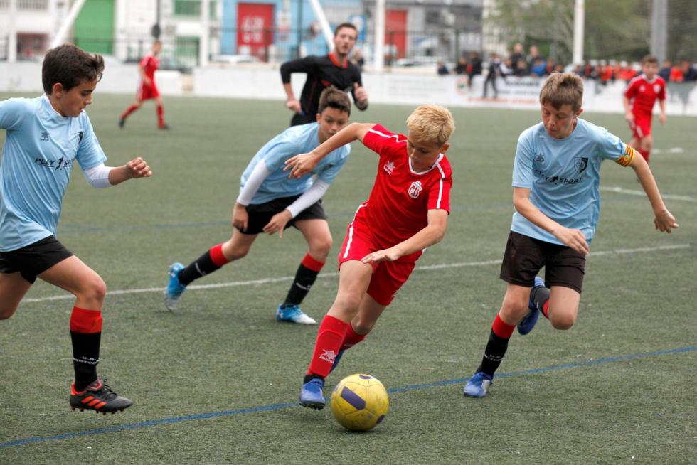 Fútbol. Aragón Promesas Alevín- San Gregorio vs. Montecarlo.