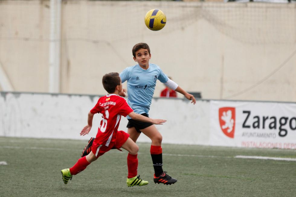 Fútbol. Aragón Promesas Alevín- San Gregorio vs. Montecarlo.
