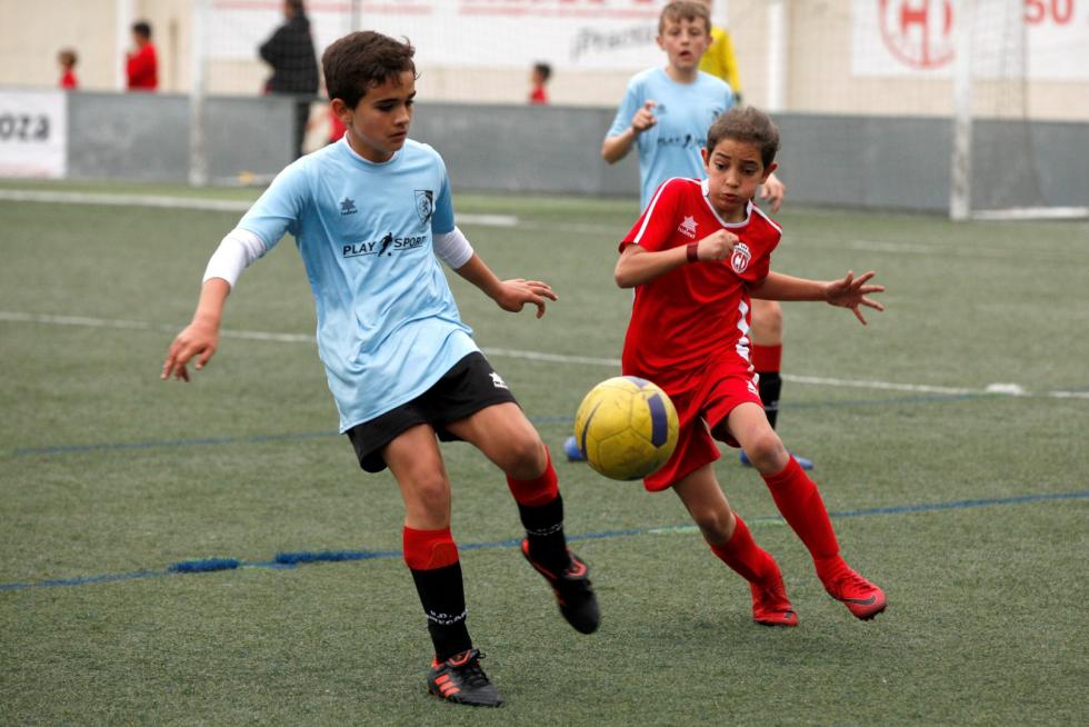 Fútbol. Aragón Promesas Alevín- San Gregorio vs. Montecarlo.