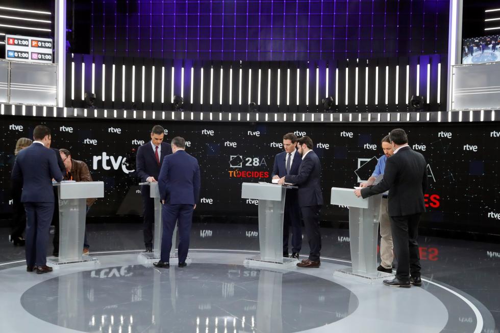 Debate electoral en RTVE