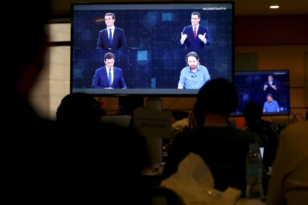Debate electoral en RTVE