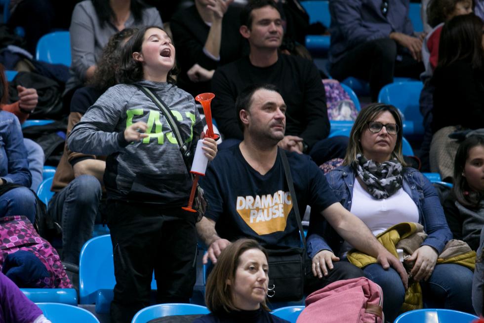 Fase Final del XXIII Campeonato de Aragón de Promoción de Gimnasia Rítmica en el Palacio de los Deportes de Zaragoza.