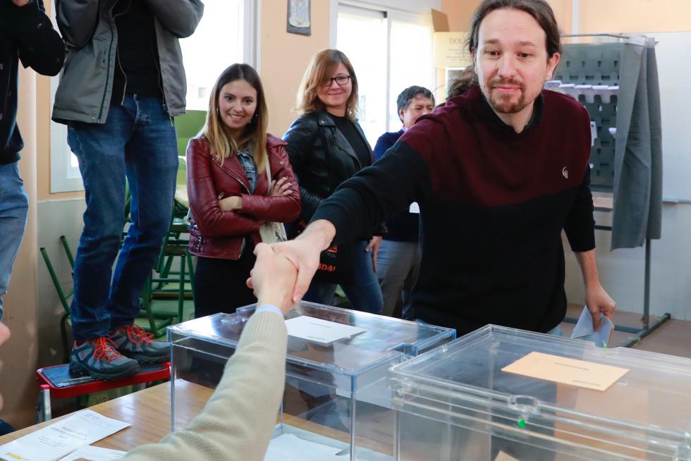 Imágenes de la jornada electoral.