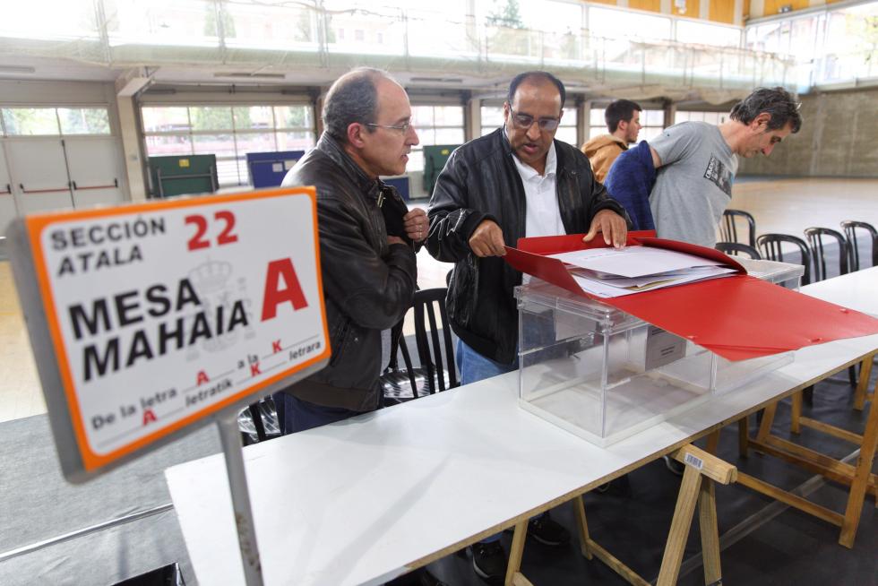 Imágenes de la jornada electoral.