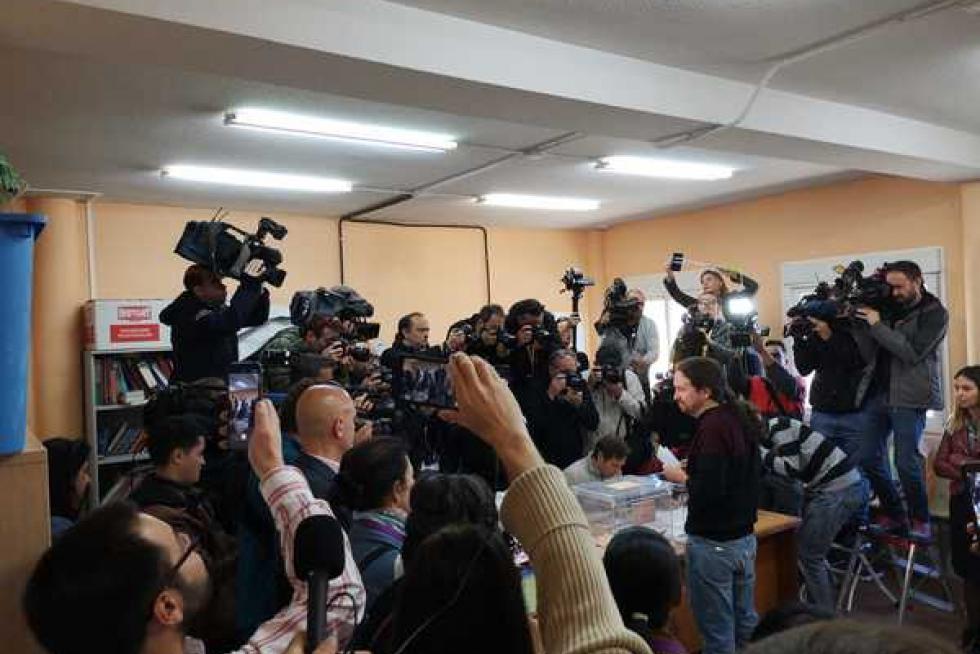 Imágenes de la jornada electoral.