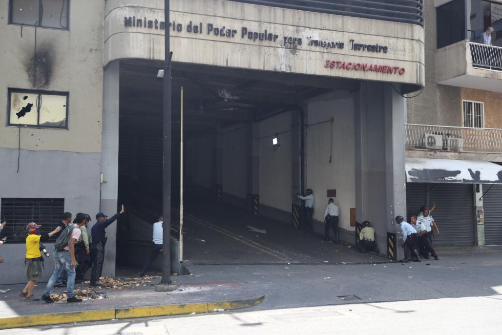 Alzamiento contra el régimen de Maduro en Venezuela
