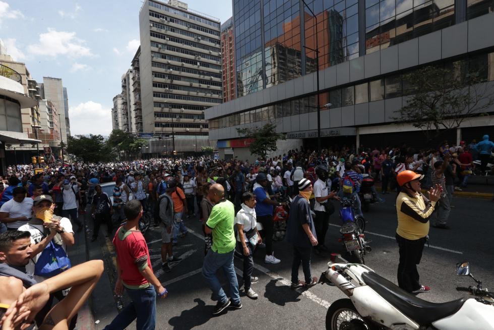 Alzamiento contra el régimen de Maduro en Venezuela