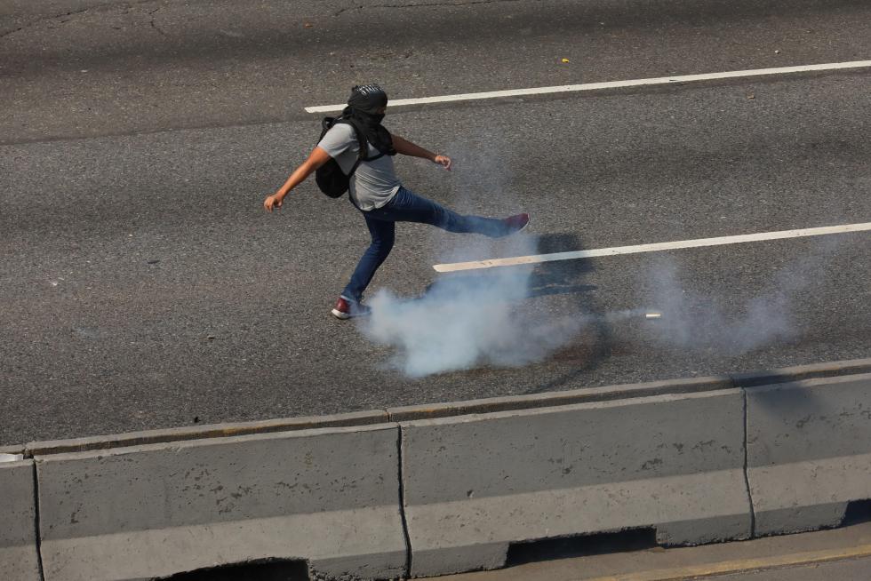 Alzamiento contra el régimen de Maduro en Venezuela