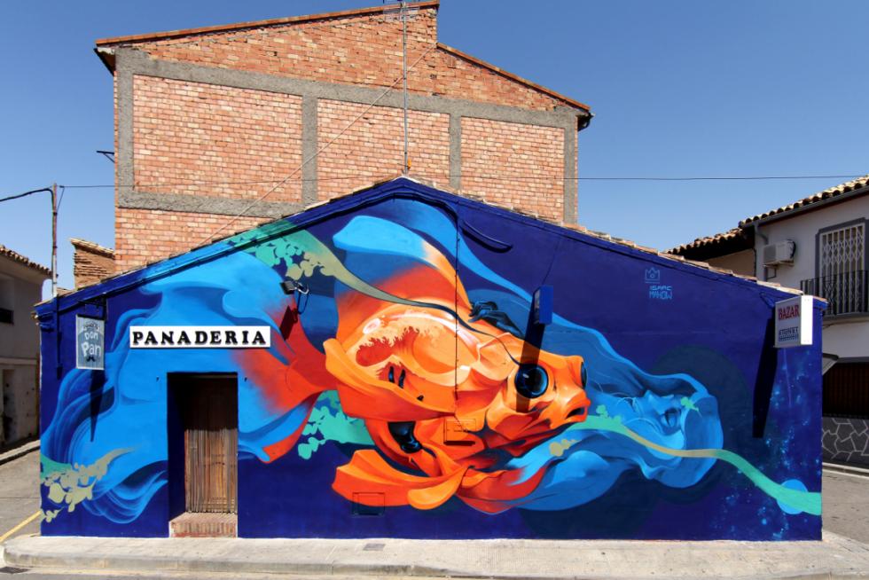 Murales del proyecto Asalto en Alfamén