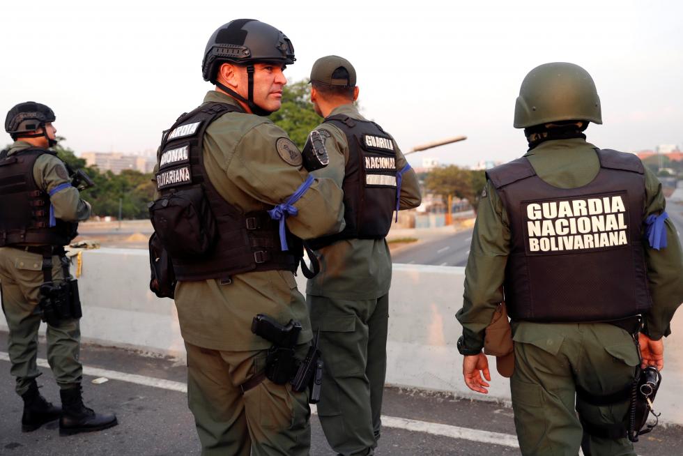 Venezuela, Leopoldo López, Juan Guaidó, militares venezolanos, base aérea La Carlota Caracas