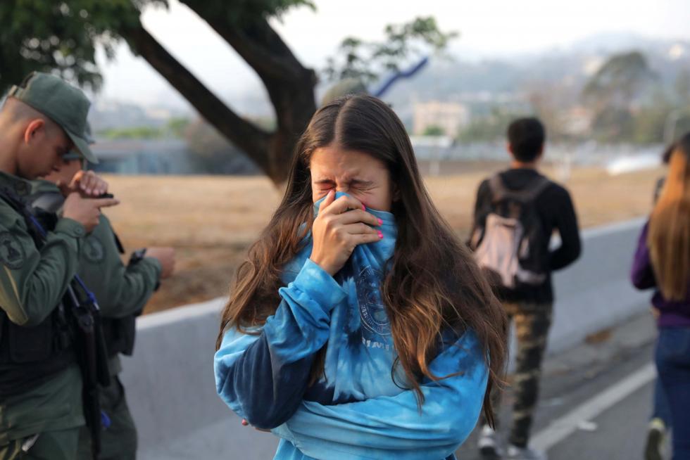 Venezuela, Leopoldo López, Juan Guaidó, militares venezolanos, base aérea La Carlota Caracas