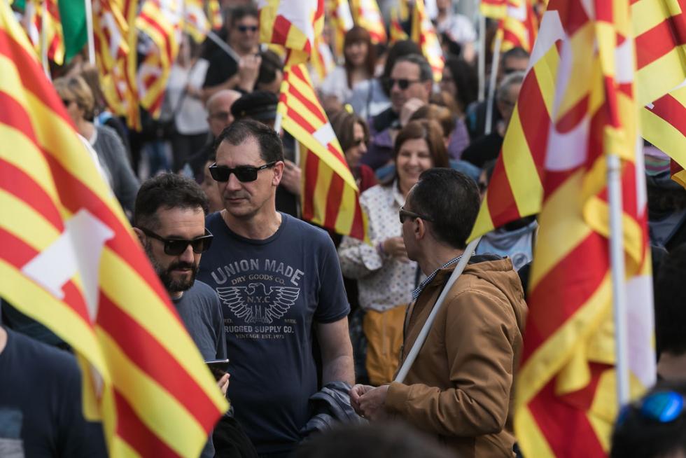 Manifestación en Zaragoza por el Día del Trabajador