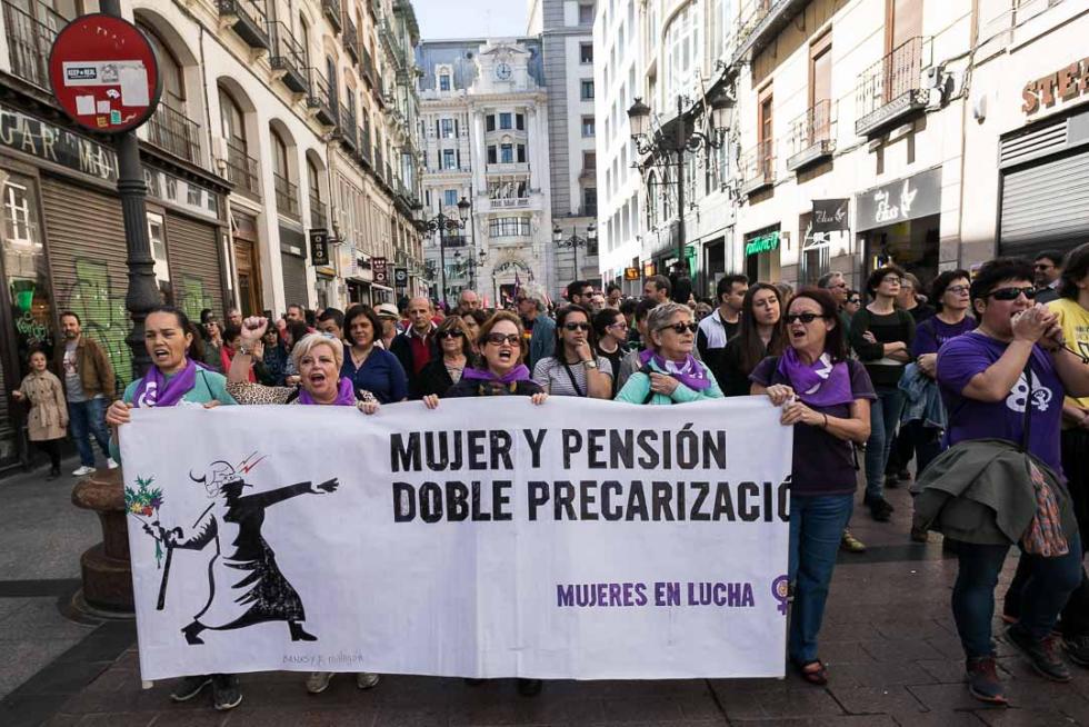 Manifestación en Zaragoza por el Día del Trabajador