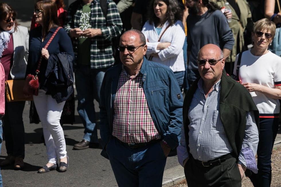 Manifestación en Zaragoza por el Día del Trabajador