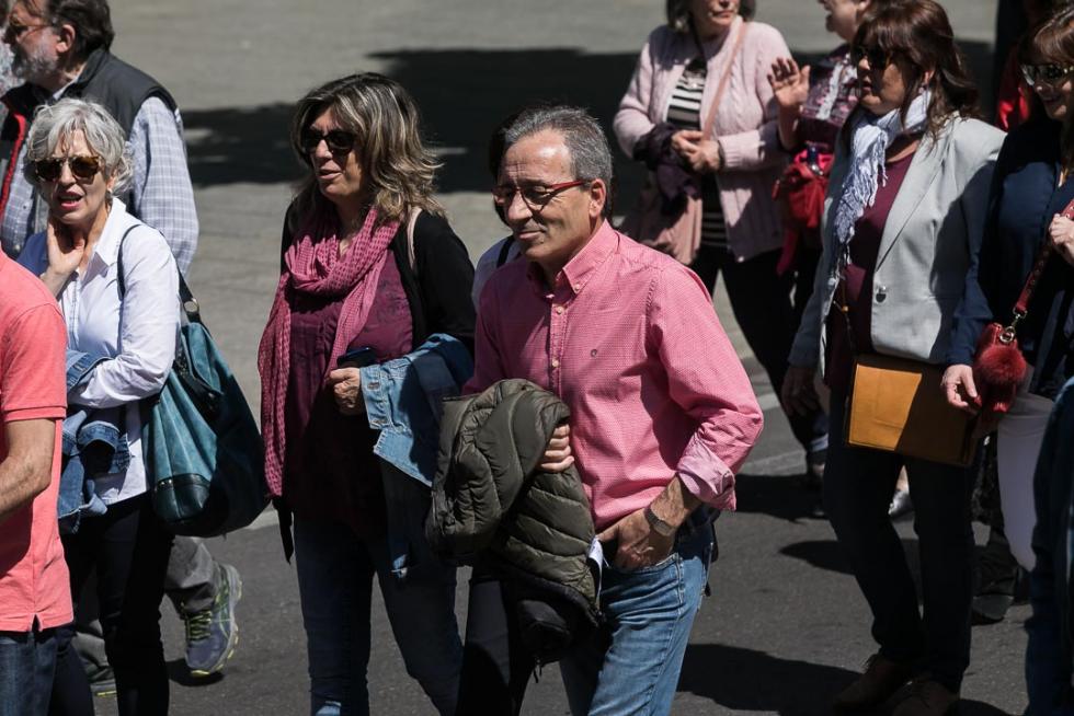Manifestación en Zaragoza por el Día del Trabajador