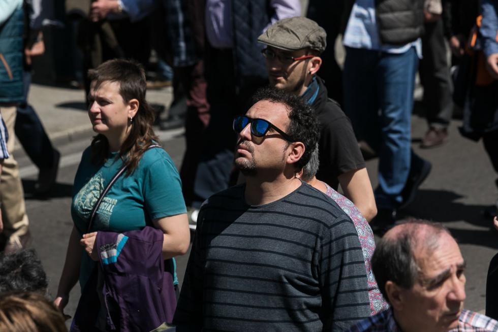 Manifestación en Zaragoza por el Día del Trabajador