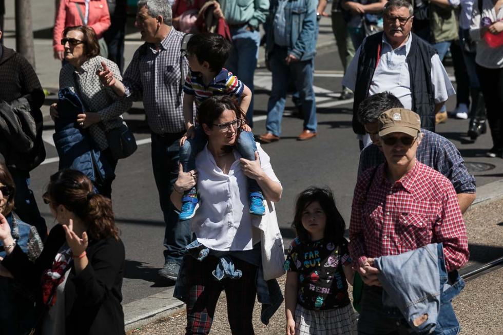Manifestación en Zaragoza por el Día del Trabajador
