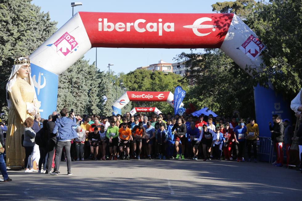 La carrera popular Ibercaja cumple 40 años