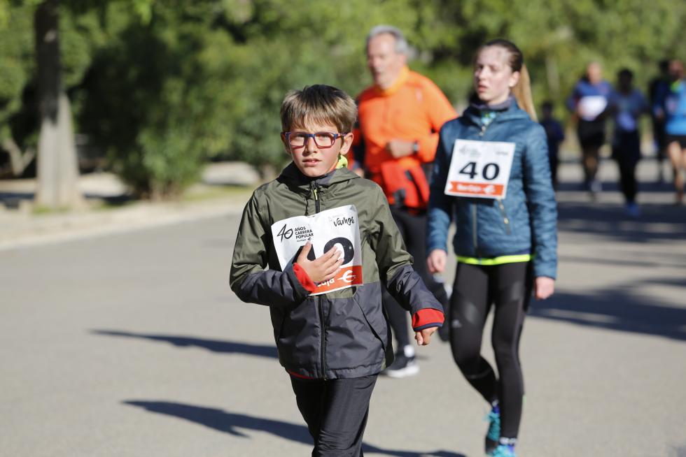 La carrera popular Ibercaja cumple 40 años