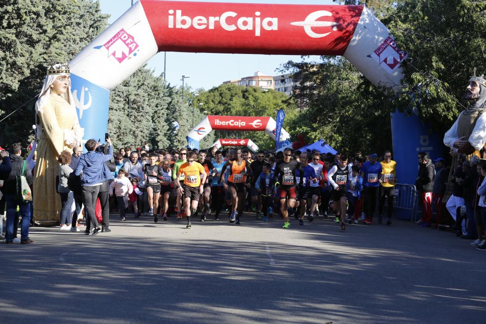 La carrera popular Ibercaja cumple 40 años