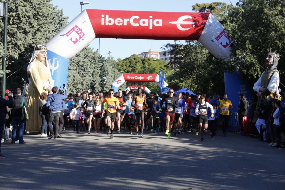 La carrera popular Ibercaja cumple 40 años