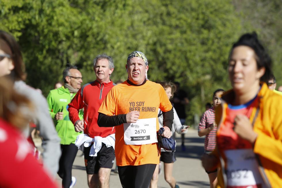 La carrera popular Ibercaja cumple 40 años