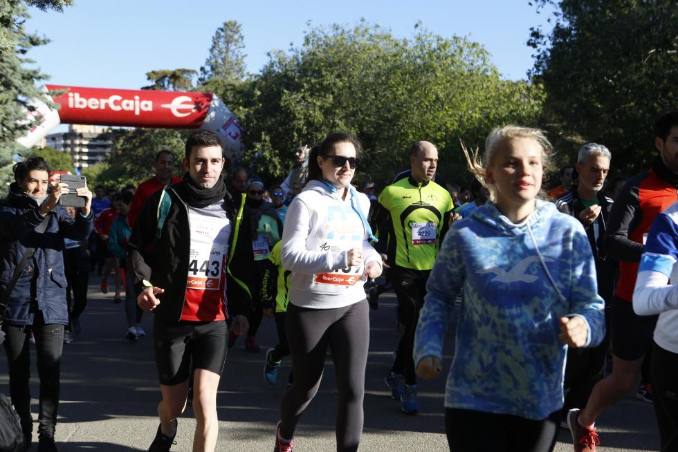 La carrera popular Ibercaja cumple 40 años