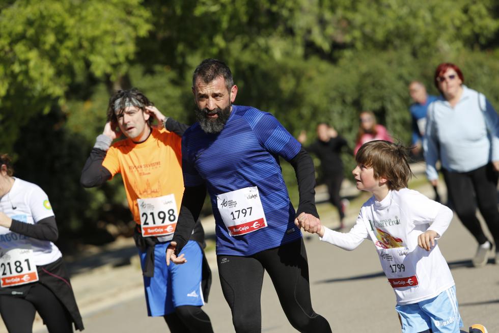La carrera popular Ibercaja cumple 40 años