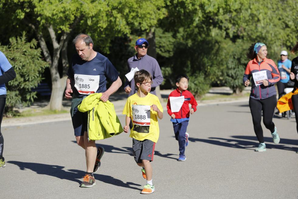 La carrera popular Ibercaja cumple 40 años