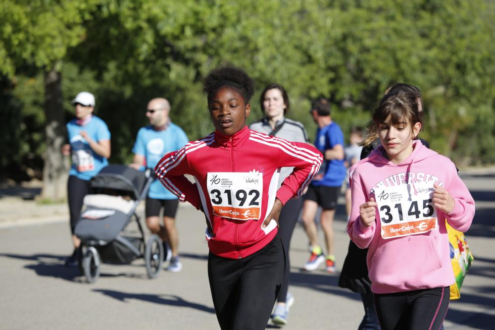 La carrera popular Ibercaja cumple 40 años